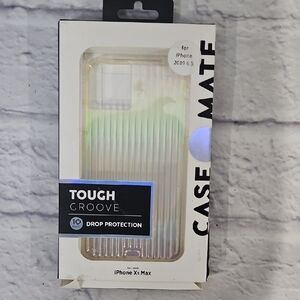 Case-Mate Tough Groove iPhone XS Max Case - Iridescent